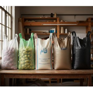 انواع گونی‌های بسته‌بندی صنعتی و کشاورزی
