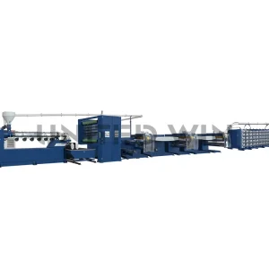 PPHDPE Flat Yarn Tape Extrusion Line For Woven Cement Bag Container Bags