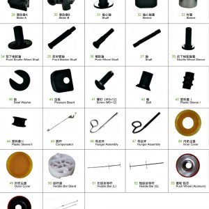 قطعات دستکاه گردباف SBY-850×6 ATA /Creation (پارت 2)